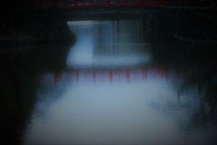 松が岬公園のお堀