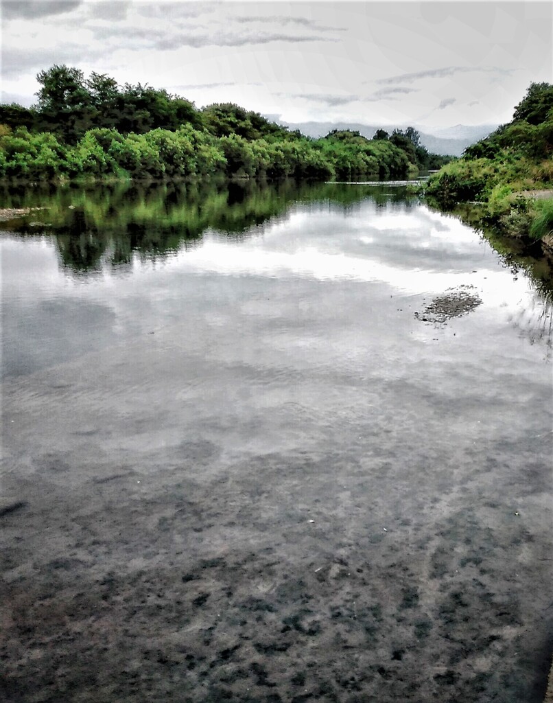 最上川上流松川