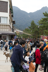 宮島の街並み