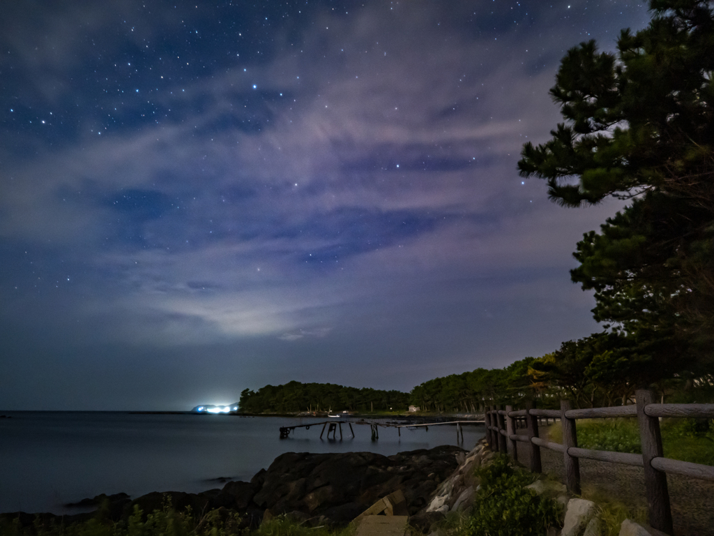 波戸岬からの星空１