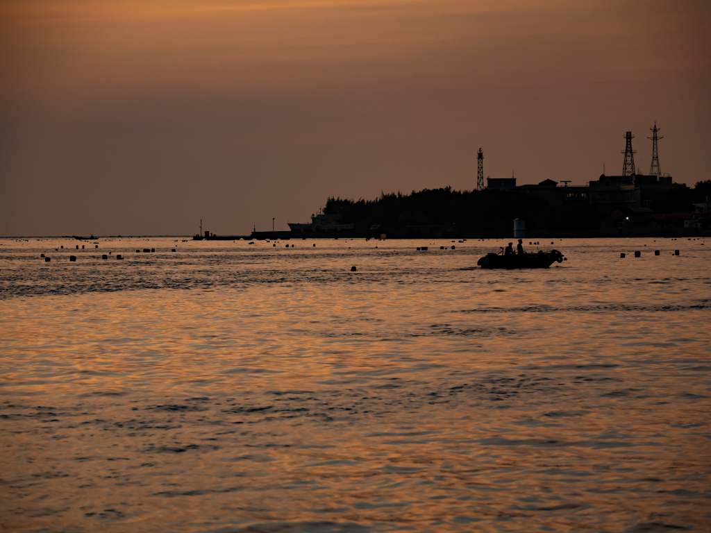 淡水の夕暮れ２