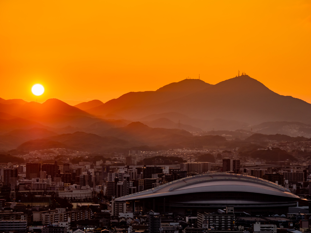 小倉の夕景１