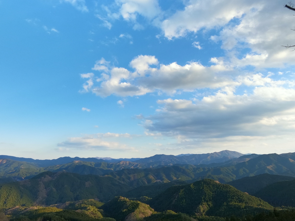 奈良の山々