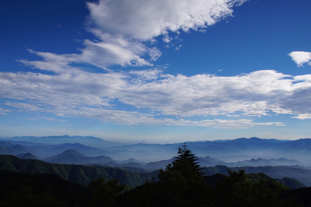 美ヶ原高原の青空