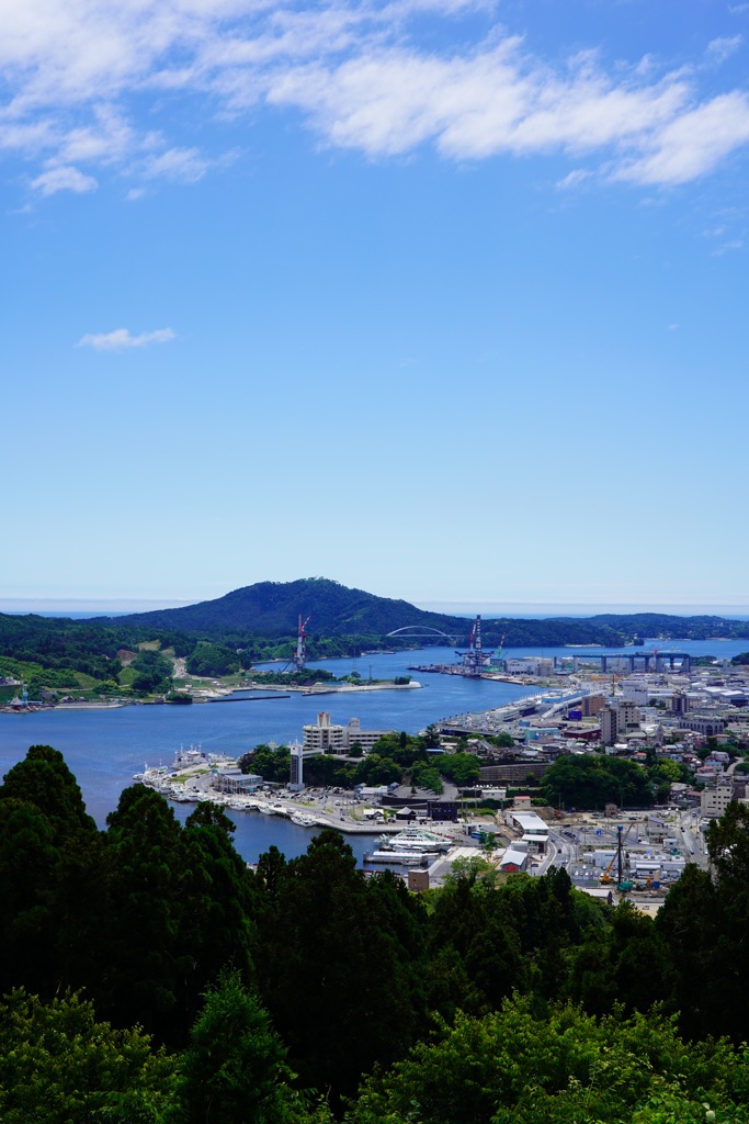 気仙沼安波山からの風景♫♫