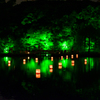 龍仙湖の浮灯篭5