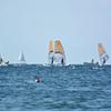 逗子海岸のウィンドサーフィン
