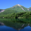 焼岳と大正池