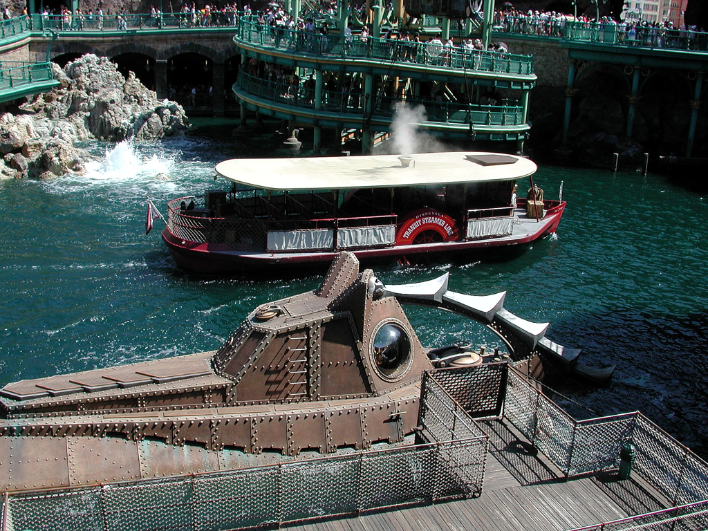 ディズニーシー蒸気船