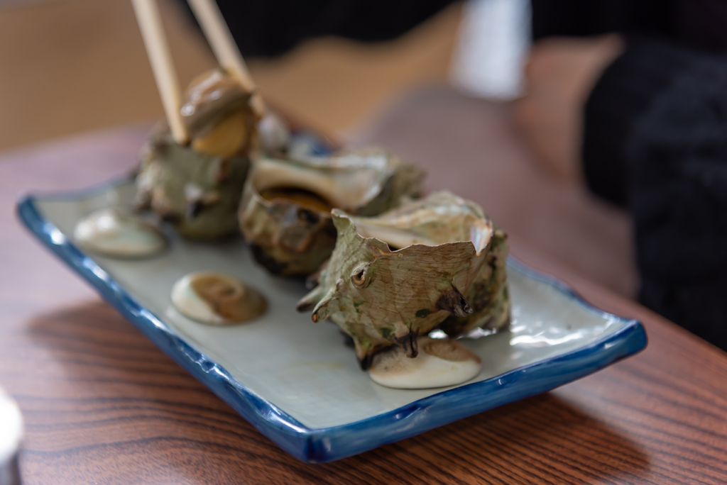 さざえのつぼ焼き