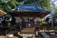 元旦を待つ神社