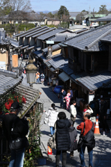 二年坂から高台寺への道