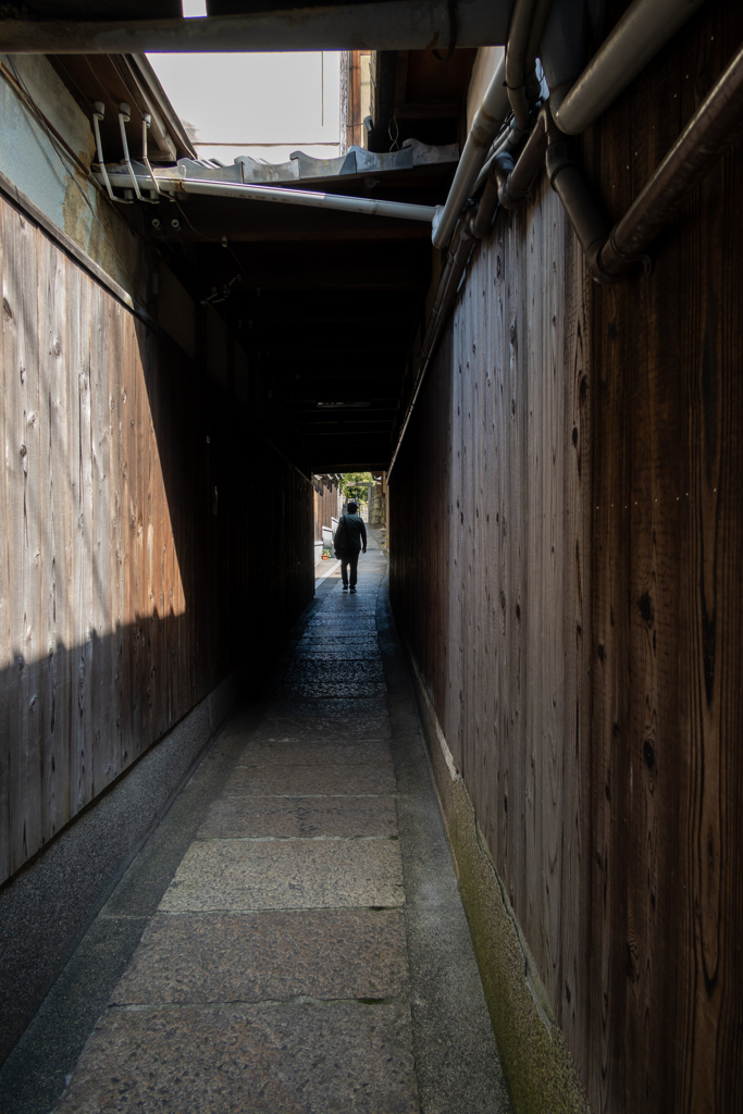 京都の裏路地
