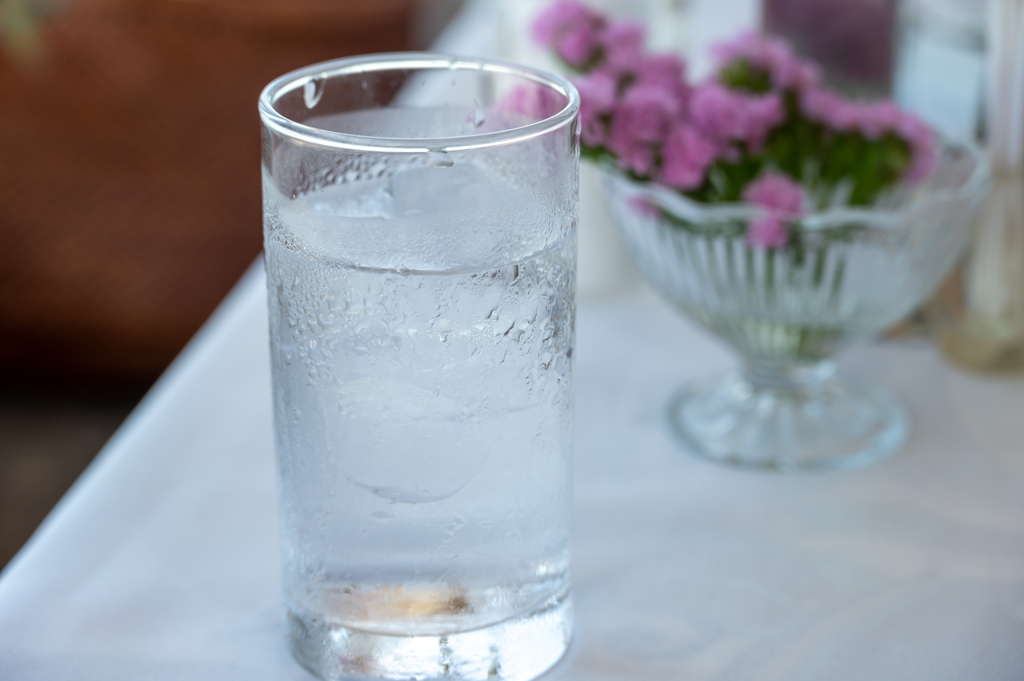 冷たい水