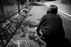 逃げないでね…