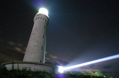 星降る角島灯台