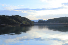 清々しい夕暮れ