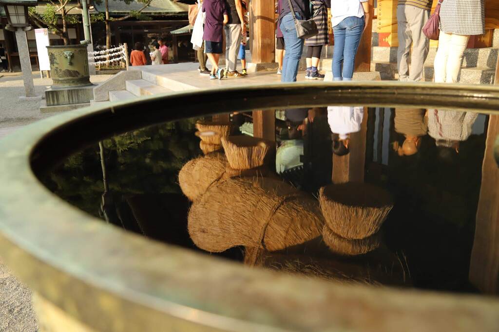 日本一の大しめ縄（宮地嶽神社）