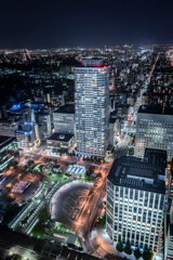 Night view of Sapporo.