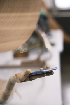 ラッパ(ホーン)付きスマホスタンド