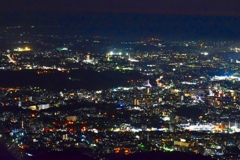 皿倉山山頂からの夜景