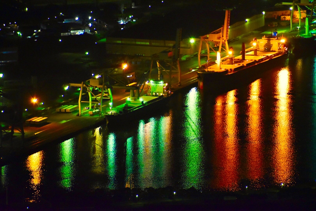 皿倉山山頂からの夜景  Ⅲ