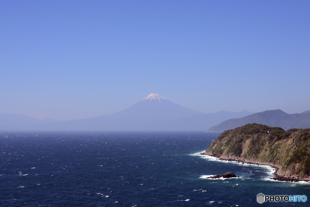 恋人岬からの富士山