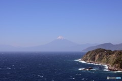 恋人岬からの富士山