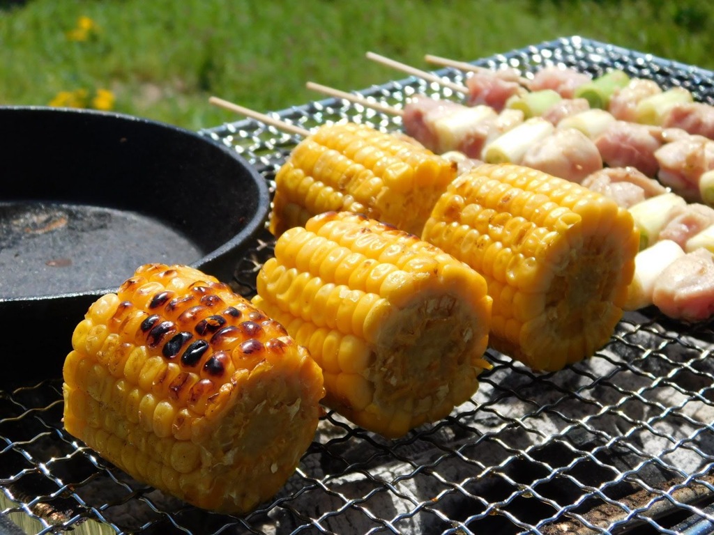 BBQのもろこし