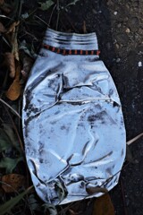 プレスされた缶