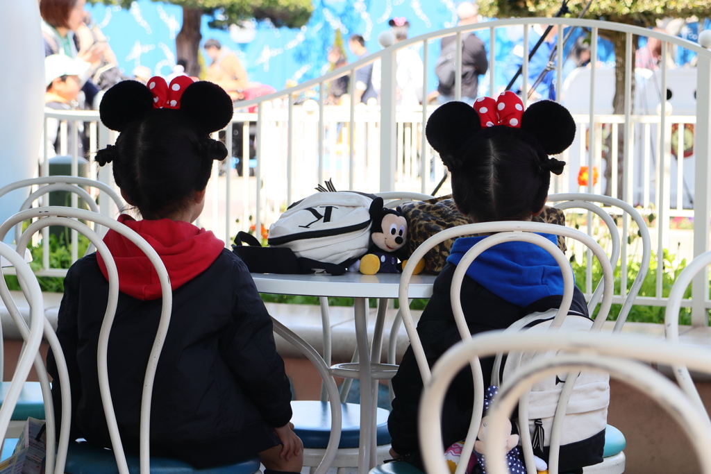 可愛いふたりのミニー