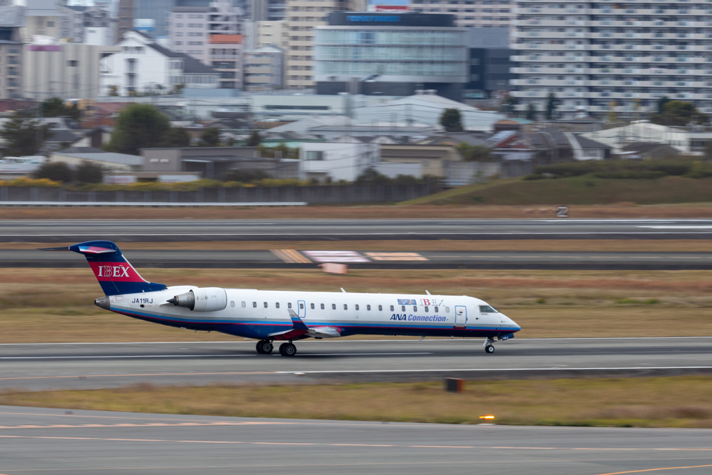 大阪国際空港（伊丹空港）展望デッキにて３