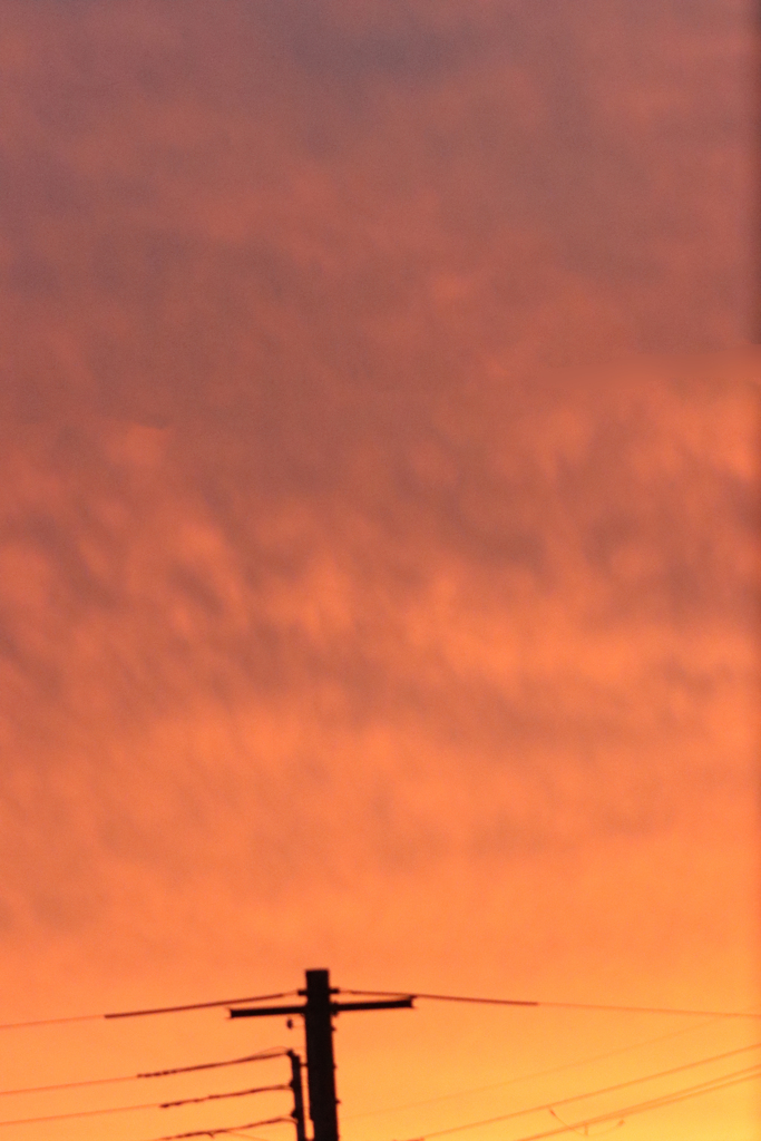 ♪夕焼け小焼けで日が暮れてぇ♪
