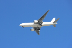 大阪空港へアプローチ中２