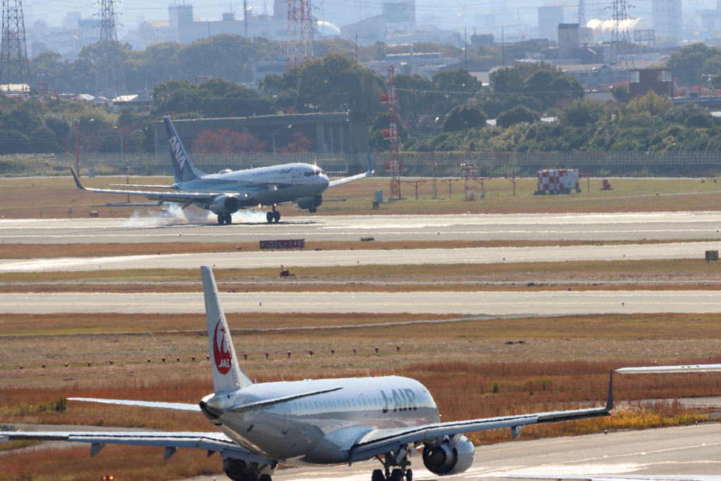 ANAとJAL