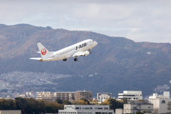 大阪国際空港（伊丹空港）展望デッキにて１