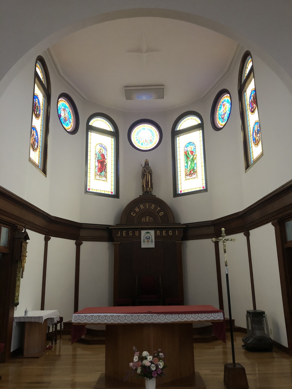 チャペルの優しい温もり。