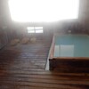 滑った後の白濁温泉