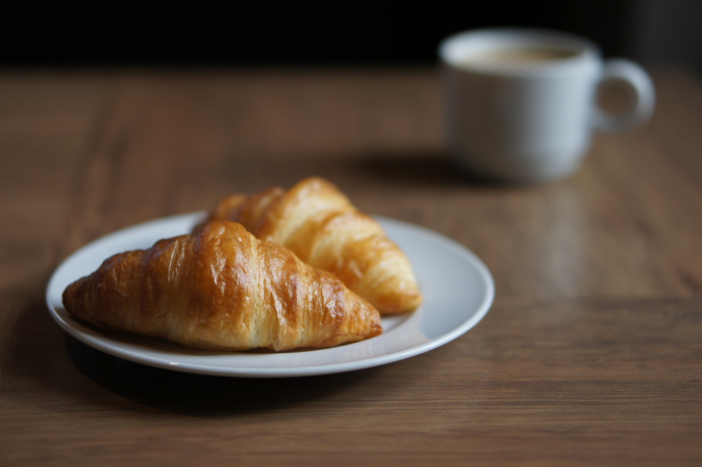 hot croissant