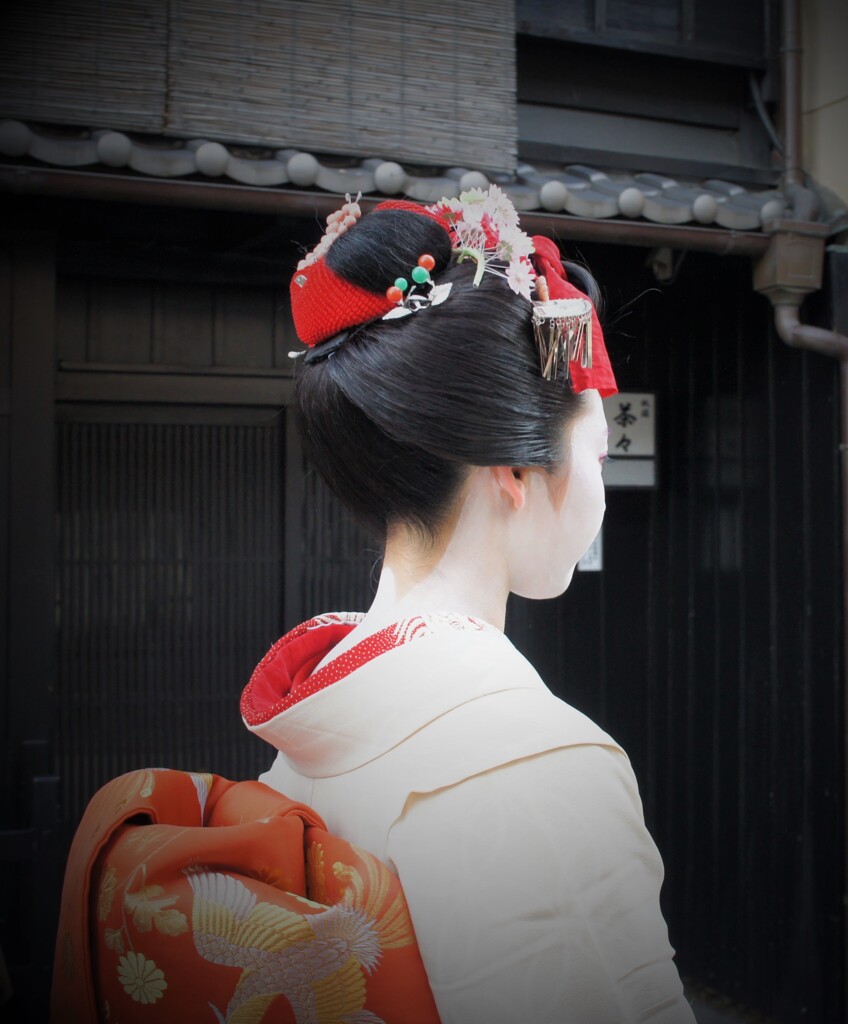 舞妓と京町家