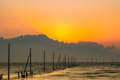 沈んだ太陽と沈んだ道2