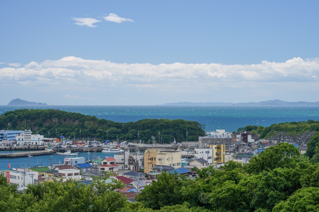 師崎高台より