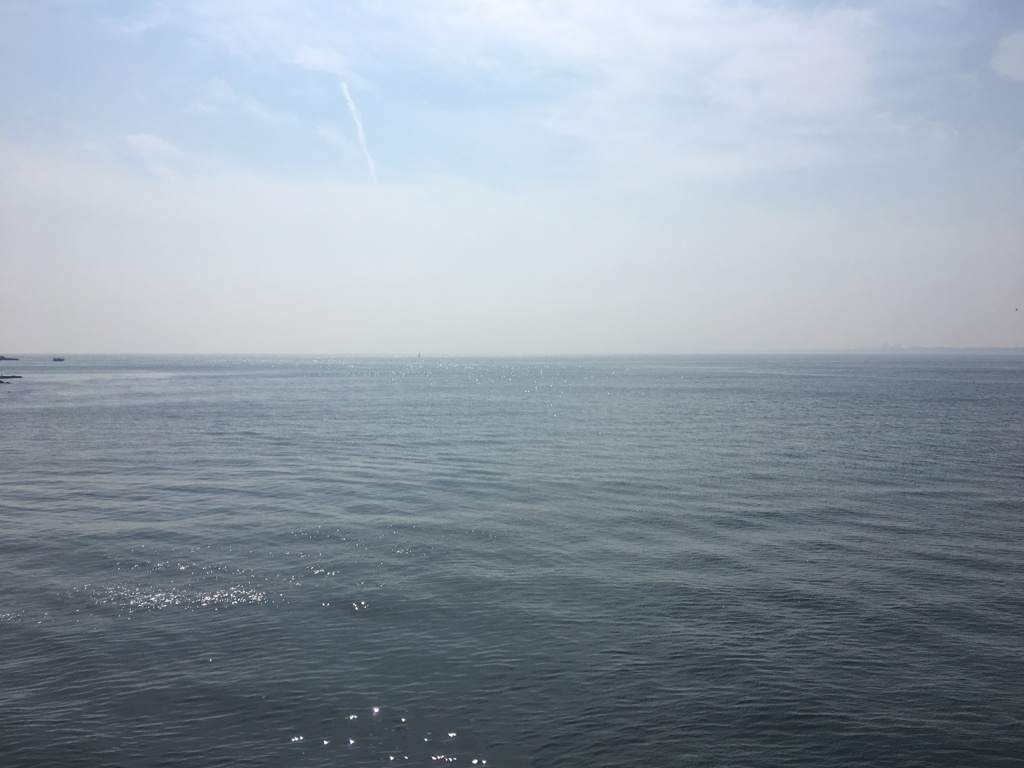 江ノ島にて