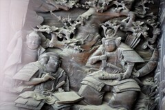 神社の彫刻