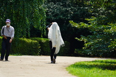暑い日の服装