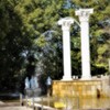 ２つの噴水