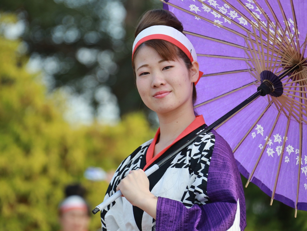 和傘が似合う
