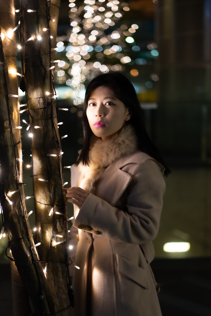 Your eyes are like starlight now