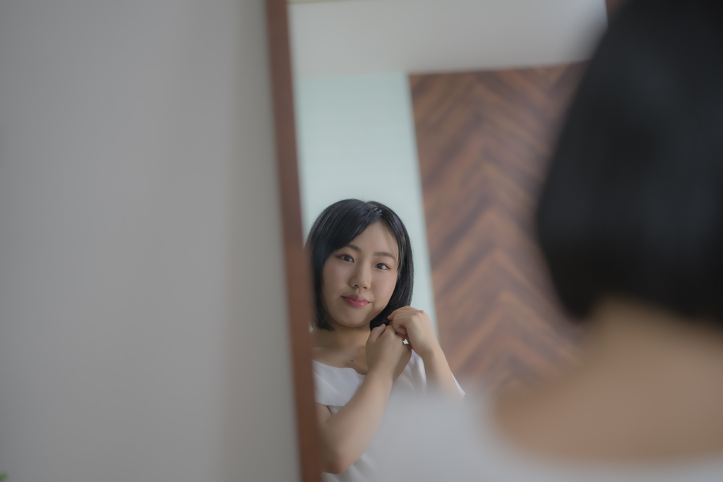 Look yourself in the mirror.