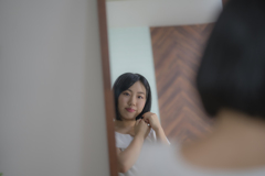 Look yourself in the mirror.